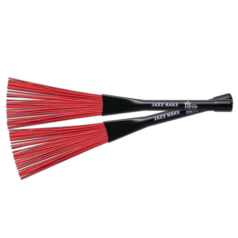 Vic Firth فيك فيرث جاز راك - بلاستيك أحمر - Image 3